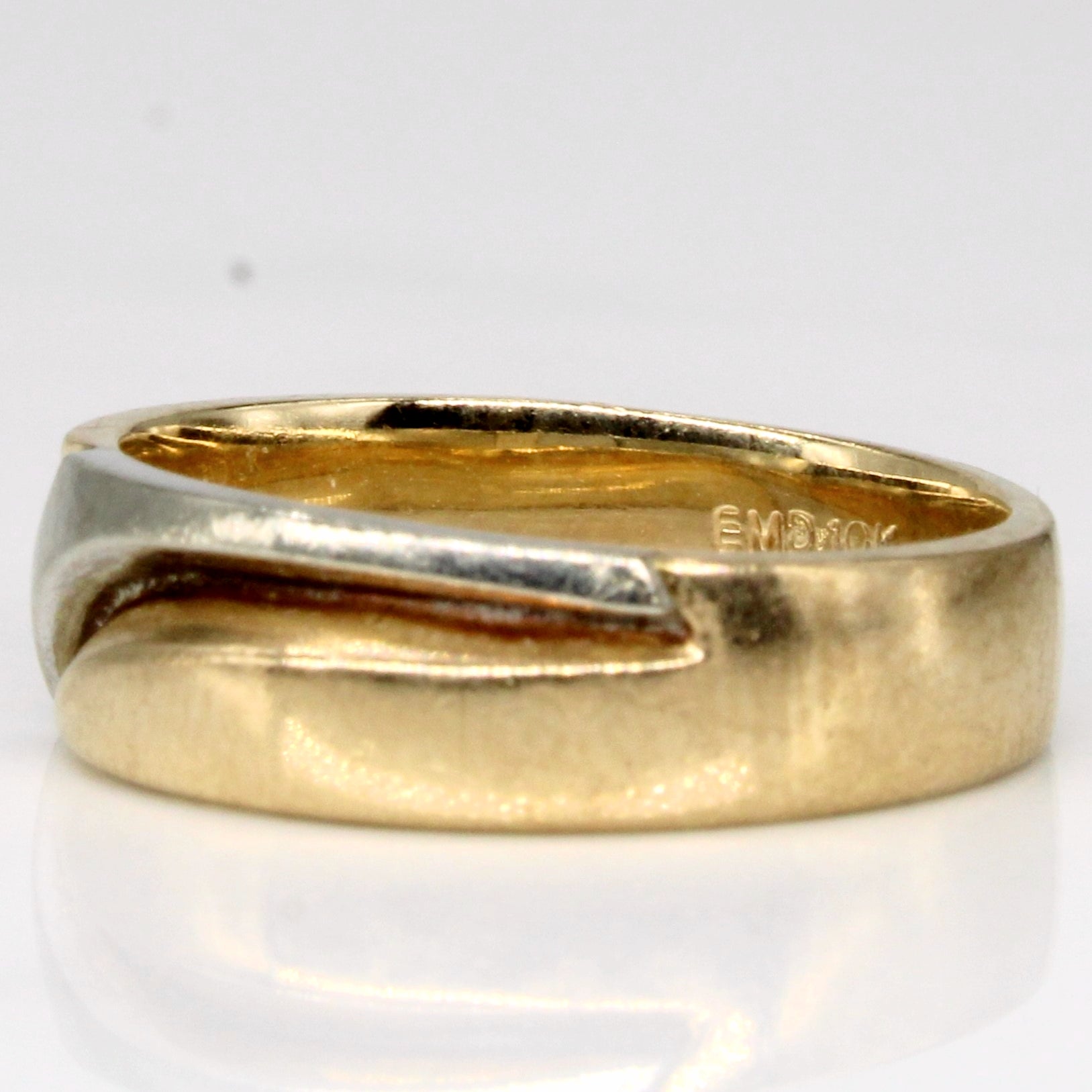 10k Two Tone Gold Ring | SZ 6.25 | - 100 Ways