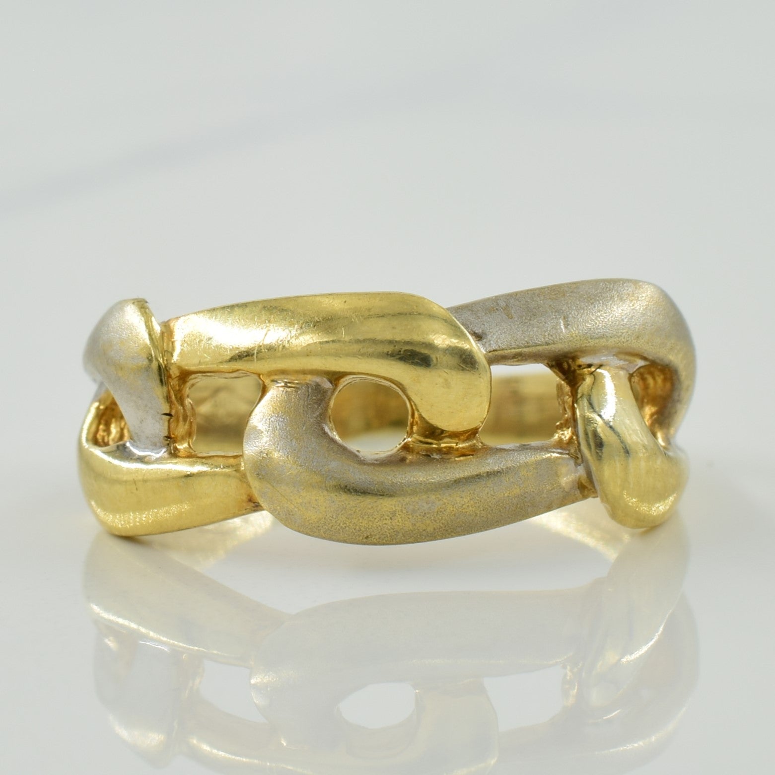 10k Two Tone Gold Ring | SZ 7 | - 100 Ways