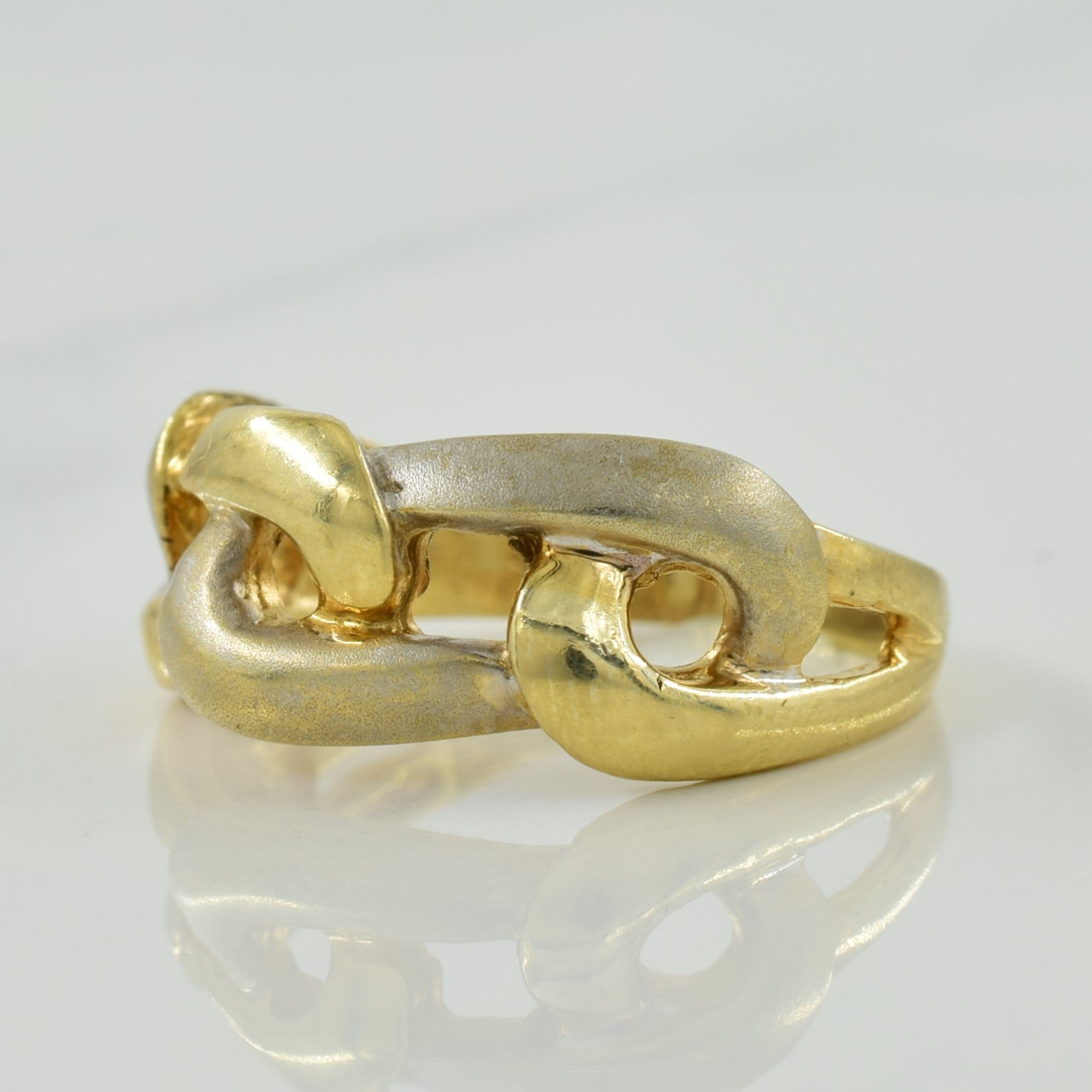 10k Two Tone Gold Ring | SZ 7 | - 100 Ways