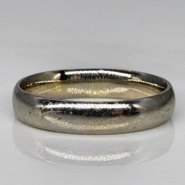 10k White Gold Band | SZ 8.5 |