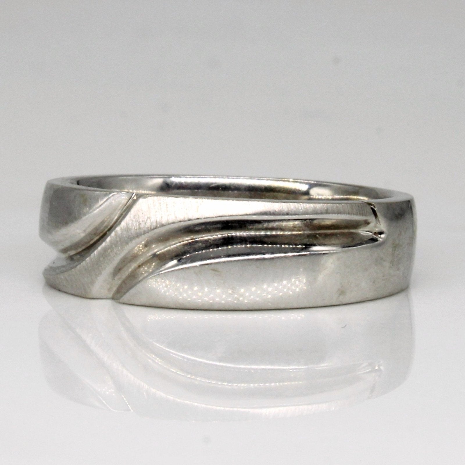 10k White Gold Ring | SZ 10.5 | - 100 Ways