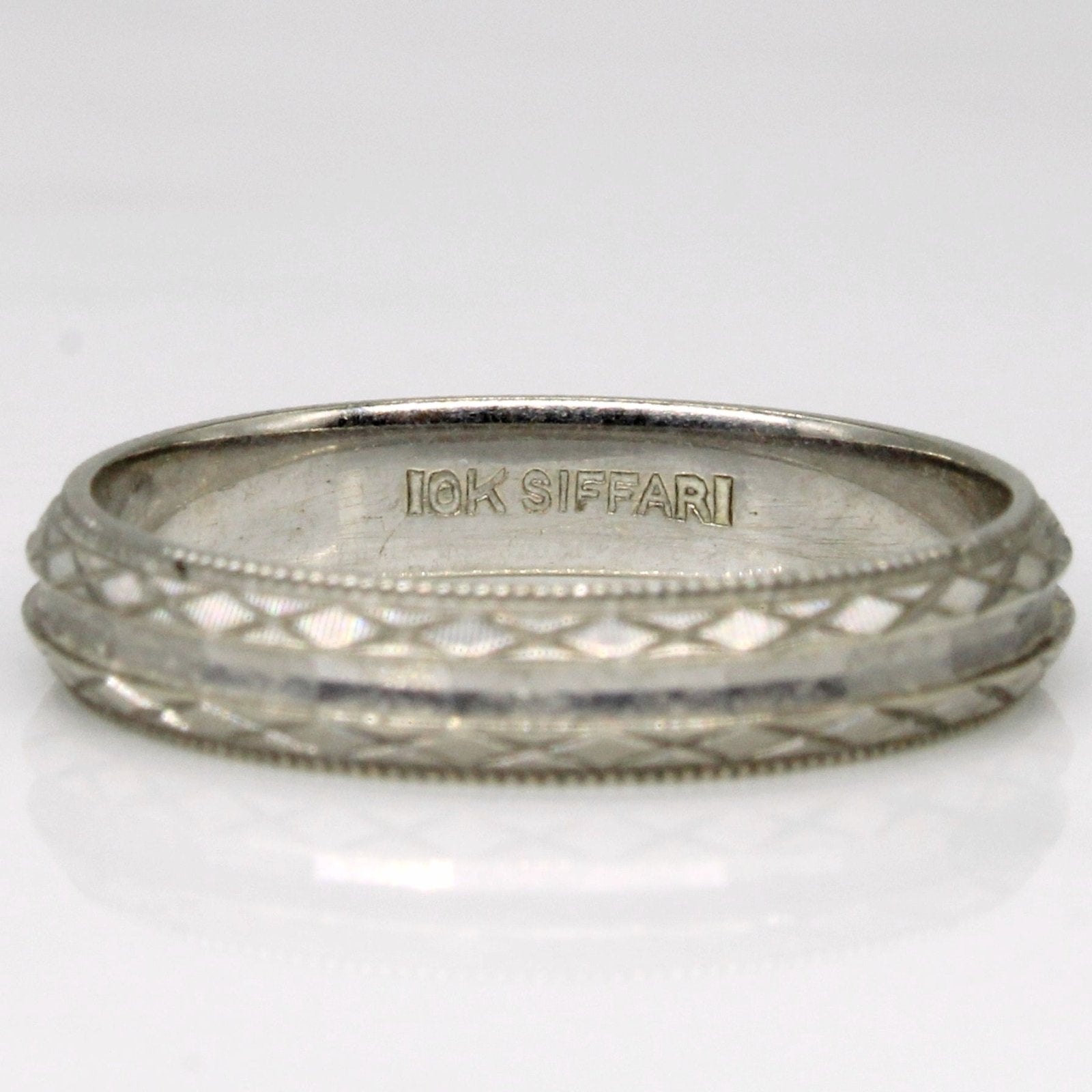 10k White Gold Ring | SZ 6.25 | - 100 Ways