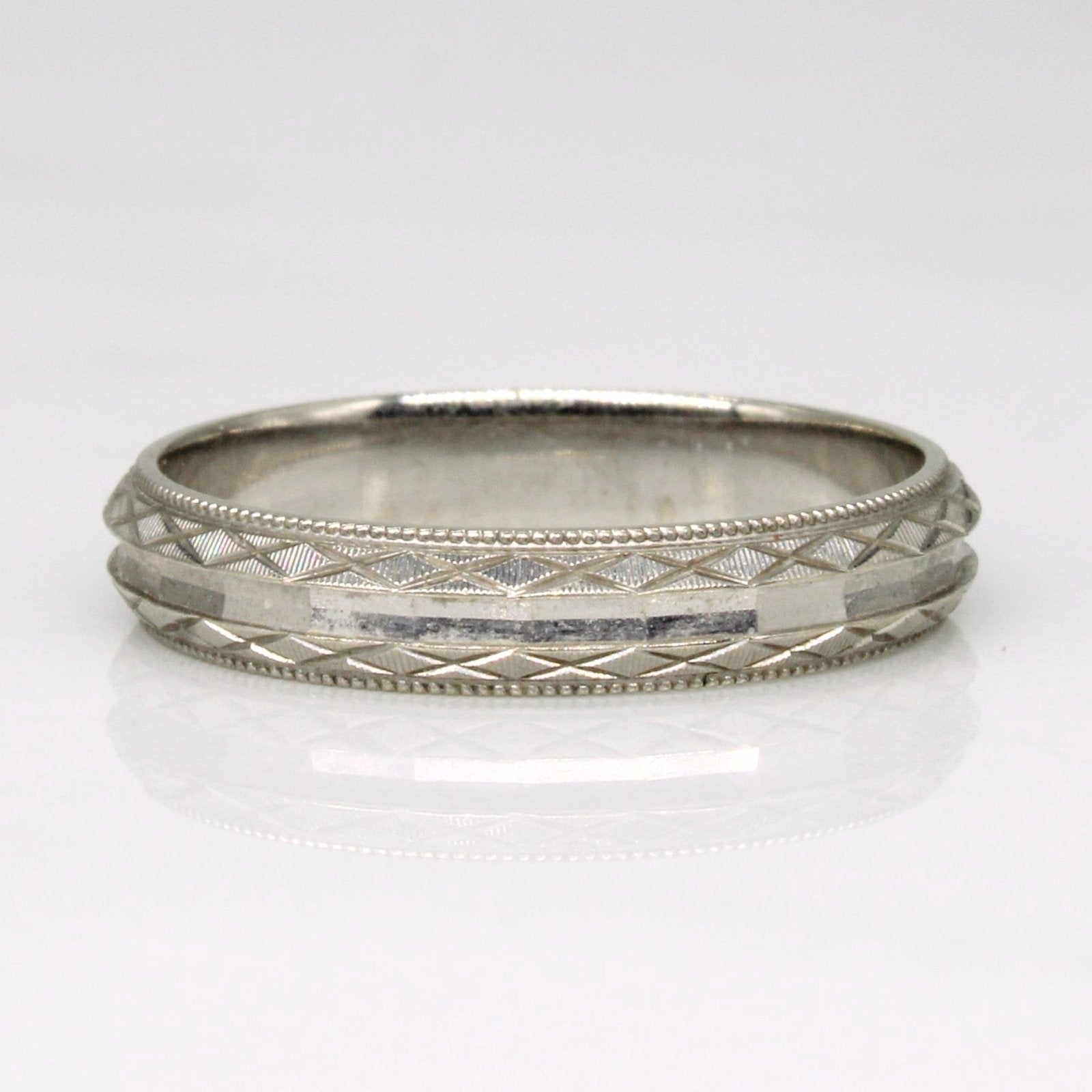 10k White Gold Ring | SZ 6.25 | - 100 Ways