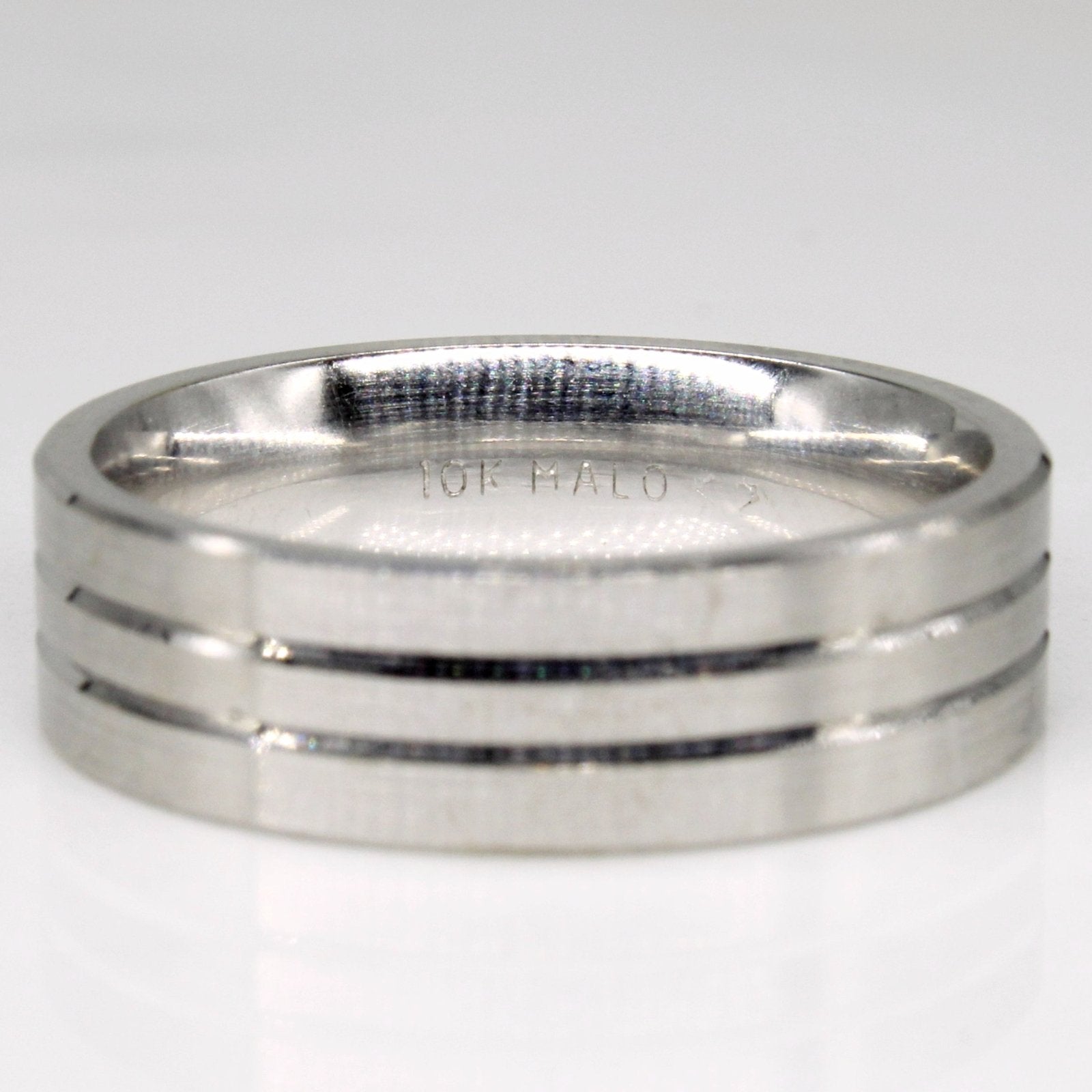 10k White Gold Ring | SZ 7.75 | - 100 Ways