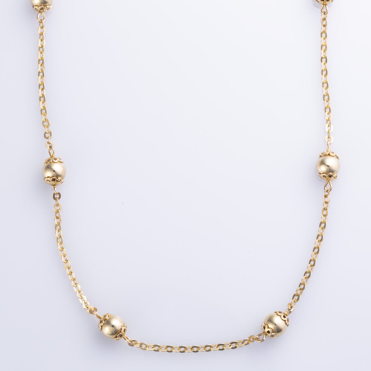 10k Yellow Gold Ball Chain | 20" | - 100 Ways