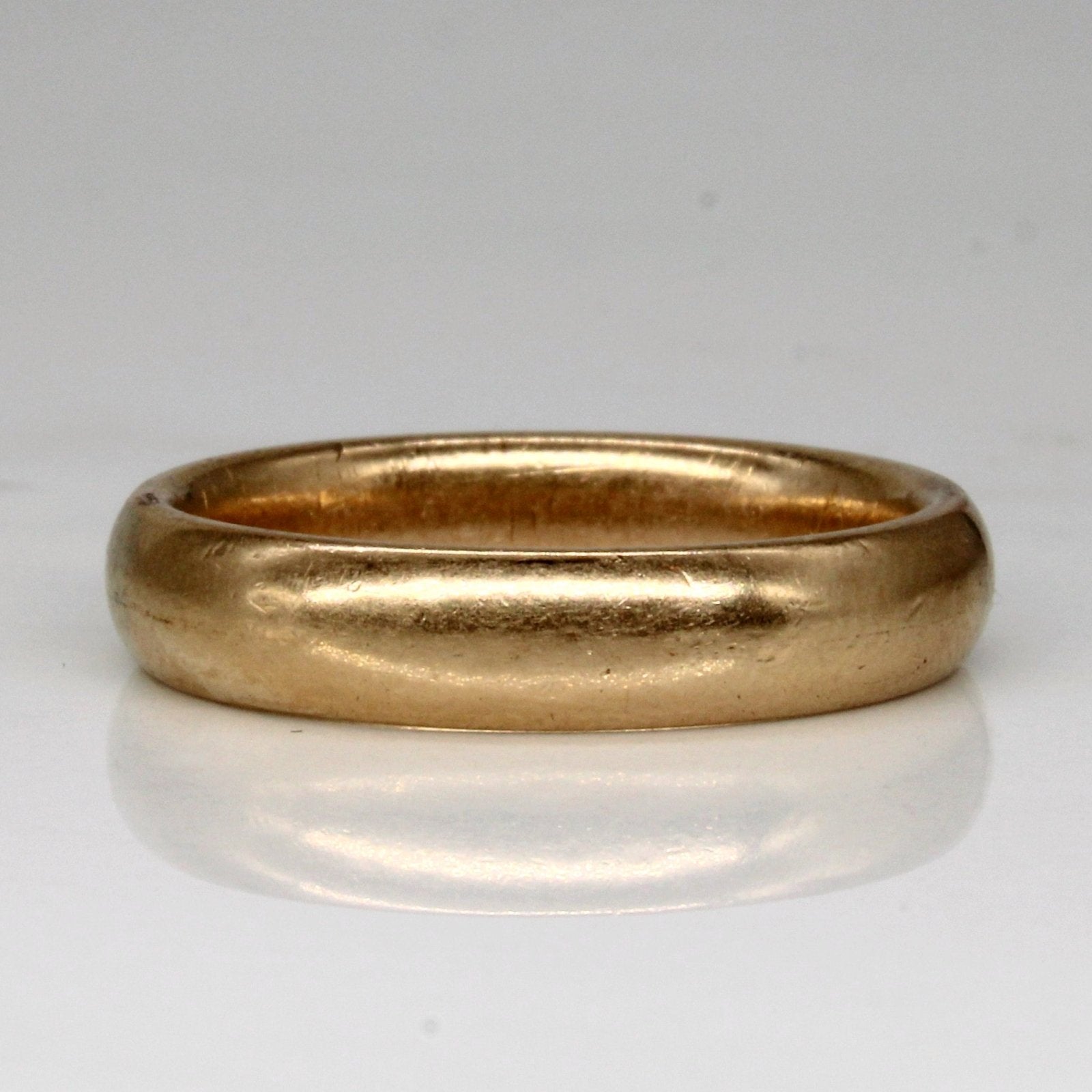 10k Yellow Gold Band | SZ 9.5 | - 100 Ways