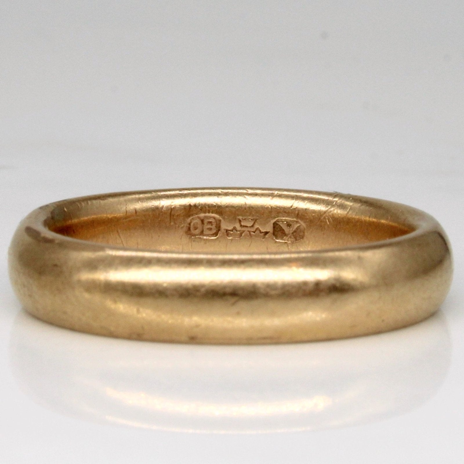 10k Yellow Gold Band | SZ 9.5 | - 100 Ways