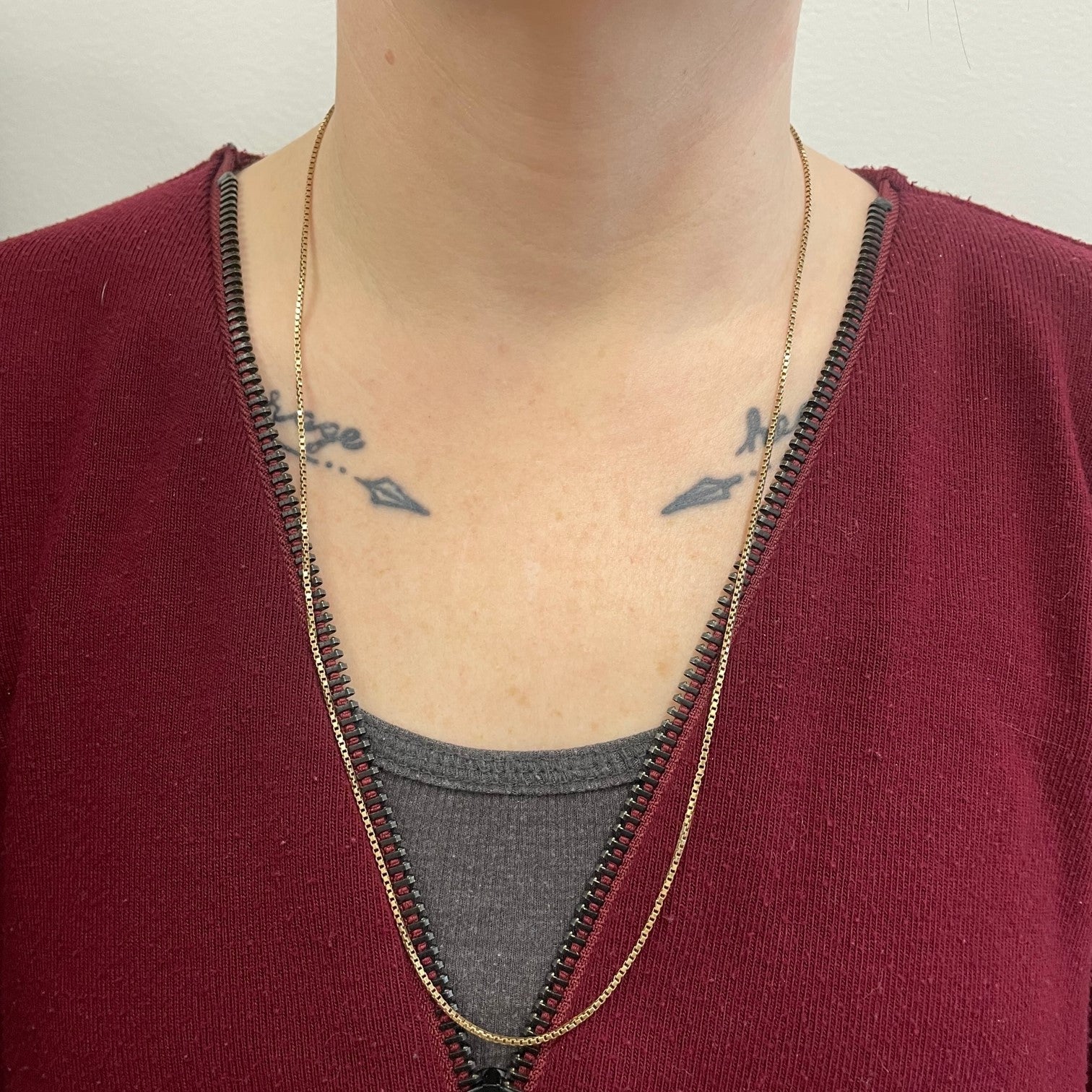 10k Yellow Gold Box Chain | 24" | - 100 Ways