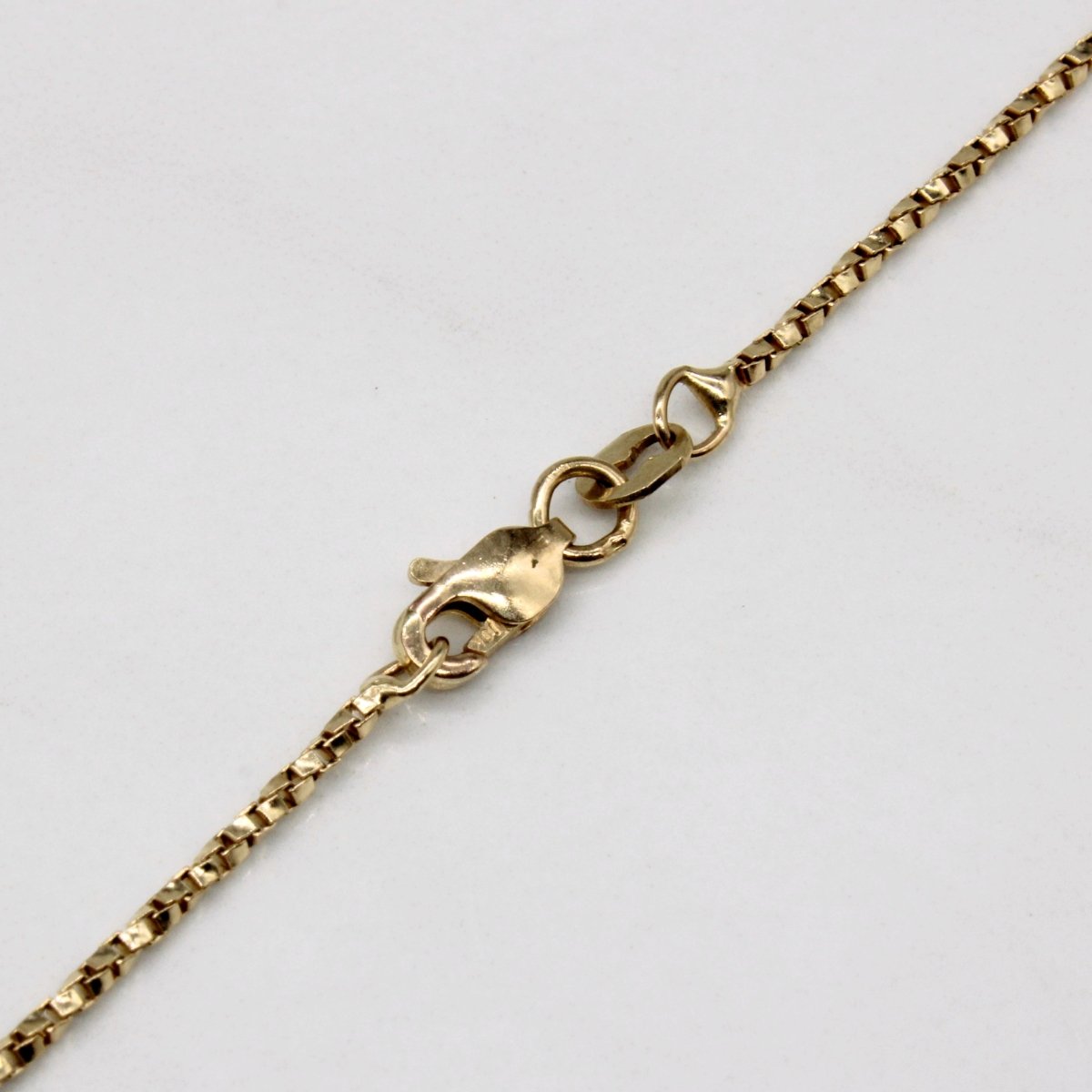 10k Yellow Gold Box Link Rope Chain | 20" | - 100 Ways