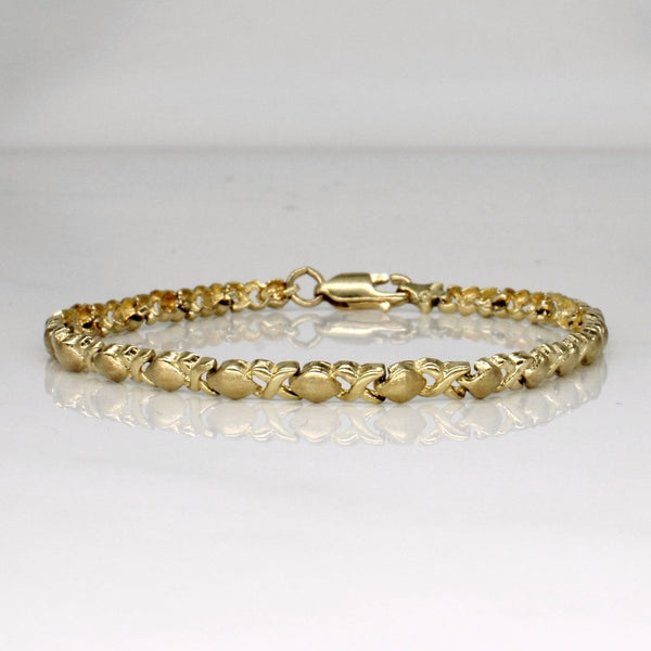 10k Yellow Gold Bracelet | 7