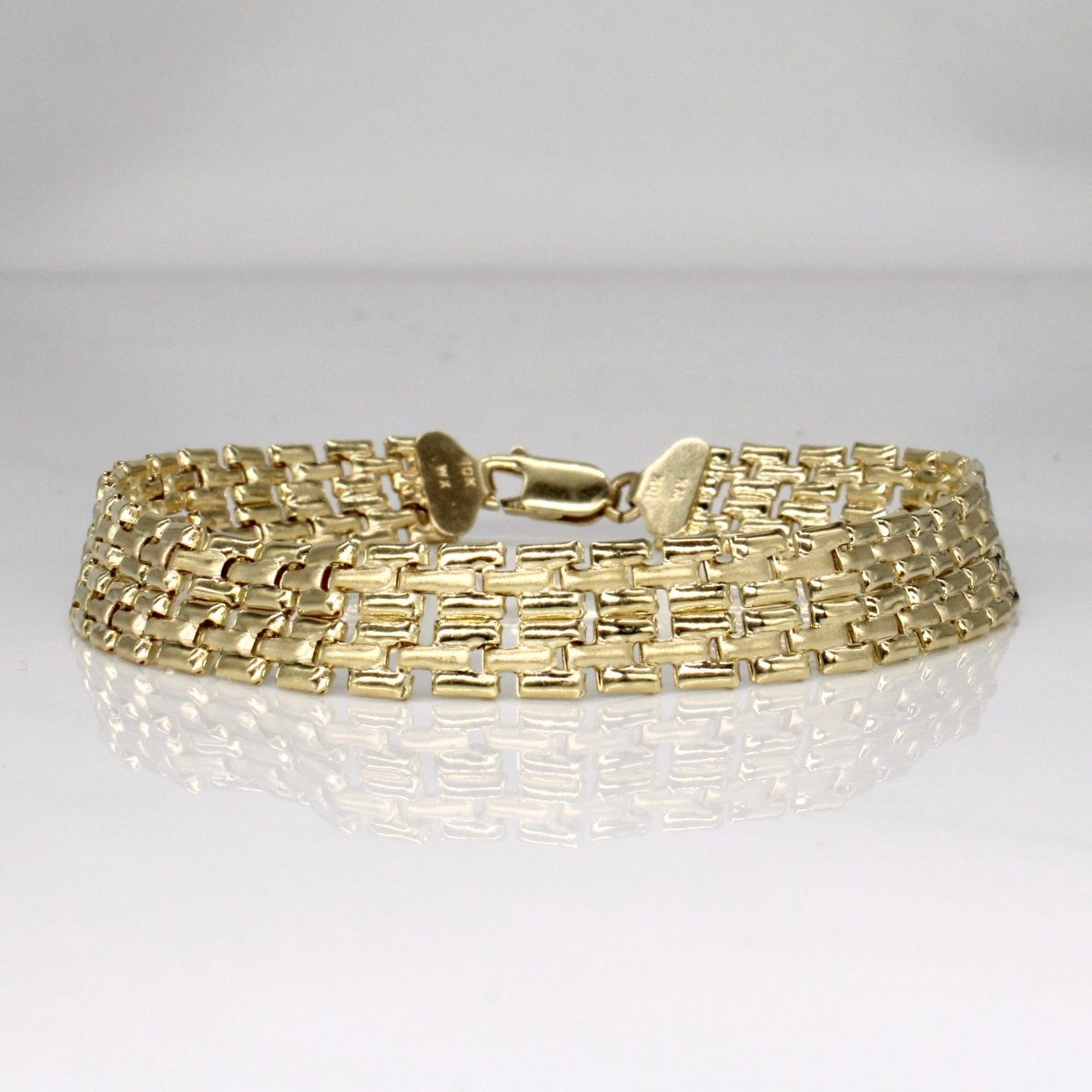 10k Yellow Gold Bracelet | 7.5" | - 100 Ways