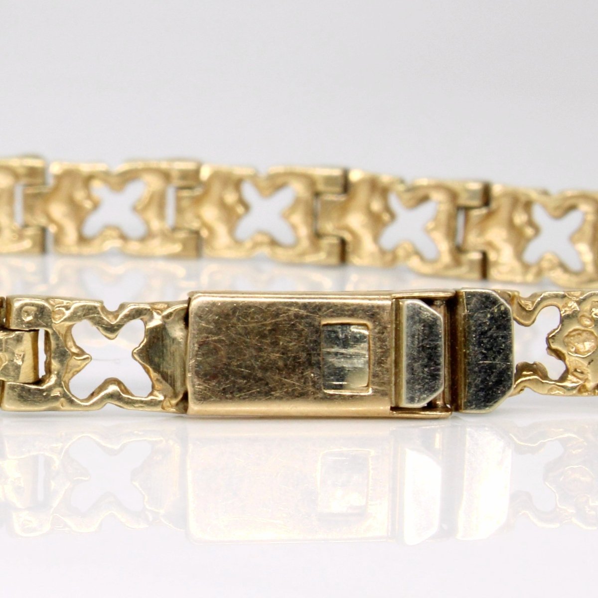 10k Yellow Gold Bracelet | 7.5