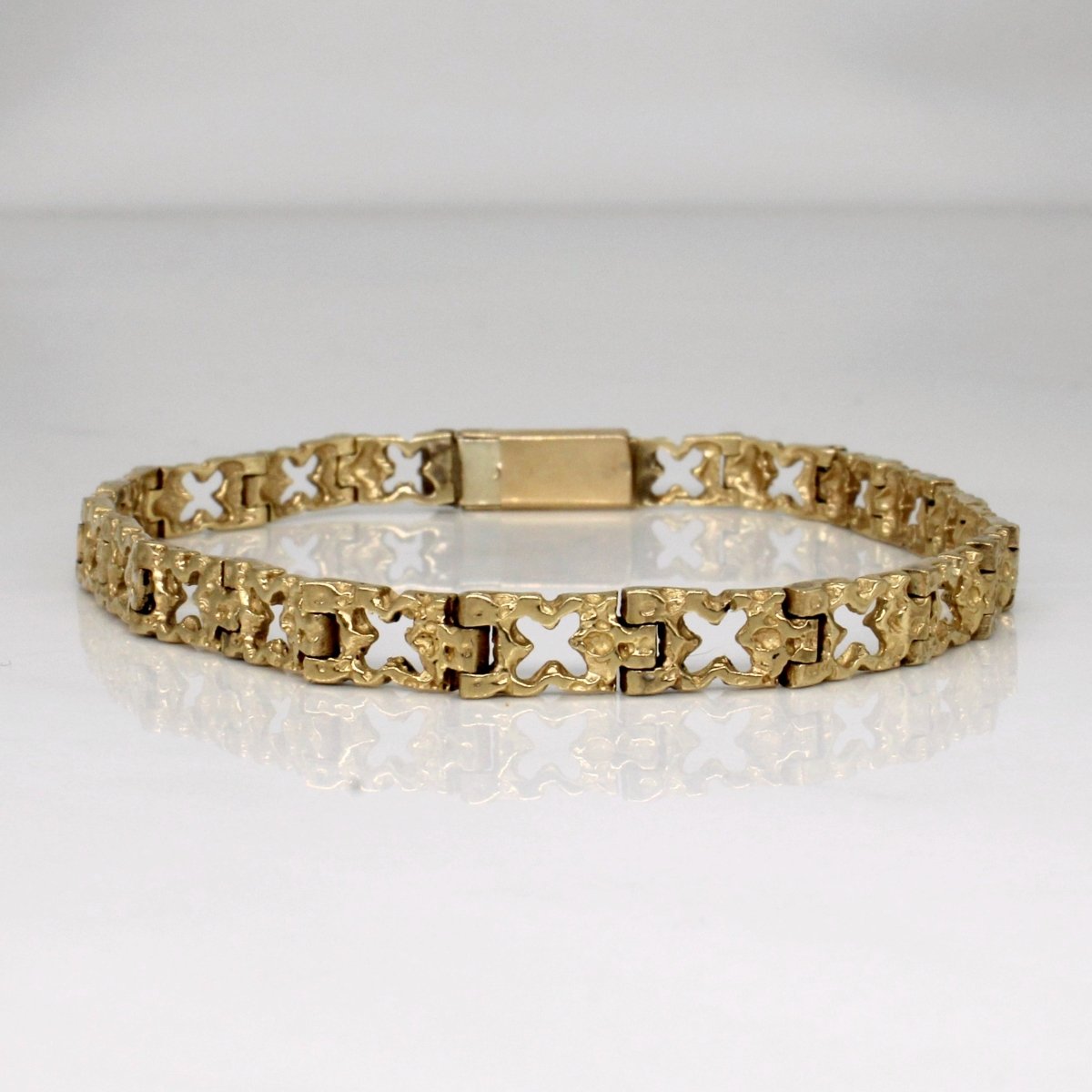 10k Yellow Gold Bracelet | 7.5" | - 100 Ways