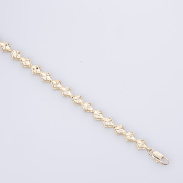 10k Yellow Gold Bracelet  | 7.5