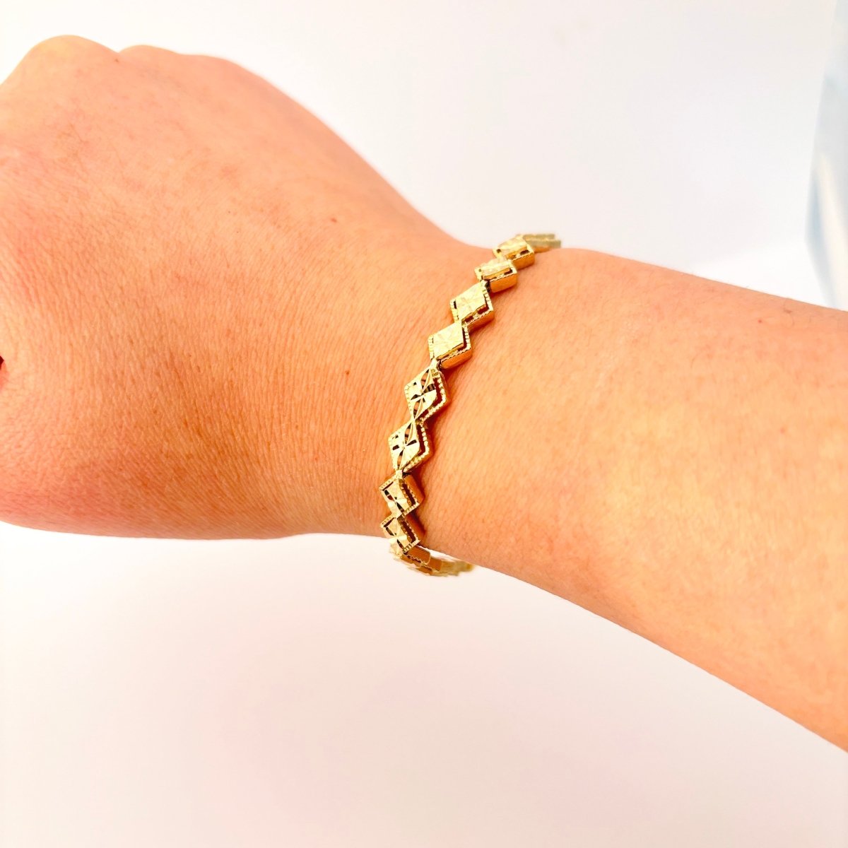 10k Yellow Gold Bracelet | 7.5" | - 100 Ways