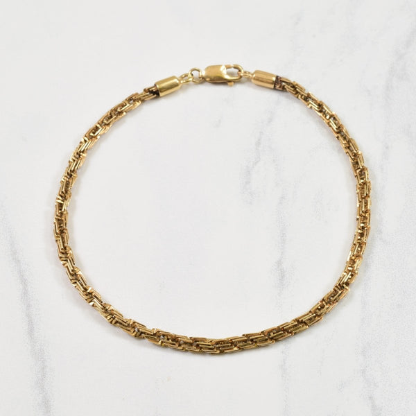 10k Yellow Gold Bracelet | 8