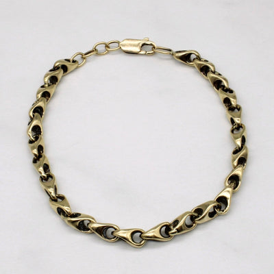 10k Yellow Gold Bracelet | 8