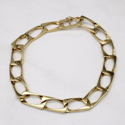 10k Yellow Gold Bracelet | 8.5