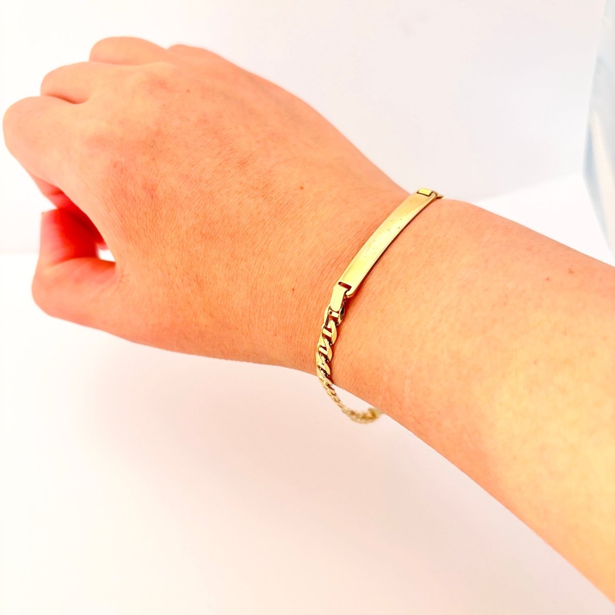 10k Yellow Gold Bracelet | 8.75" | - 100 Ways