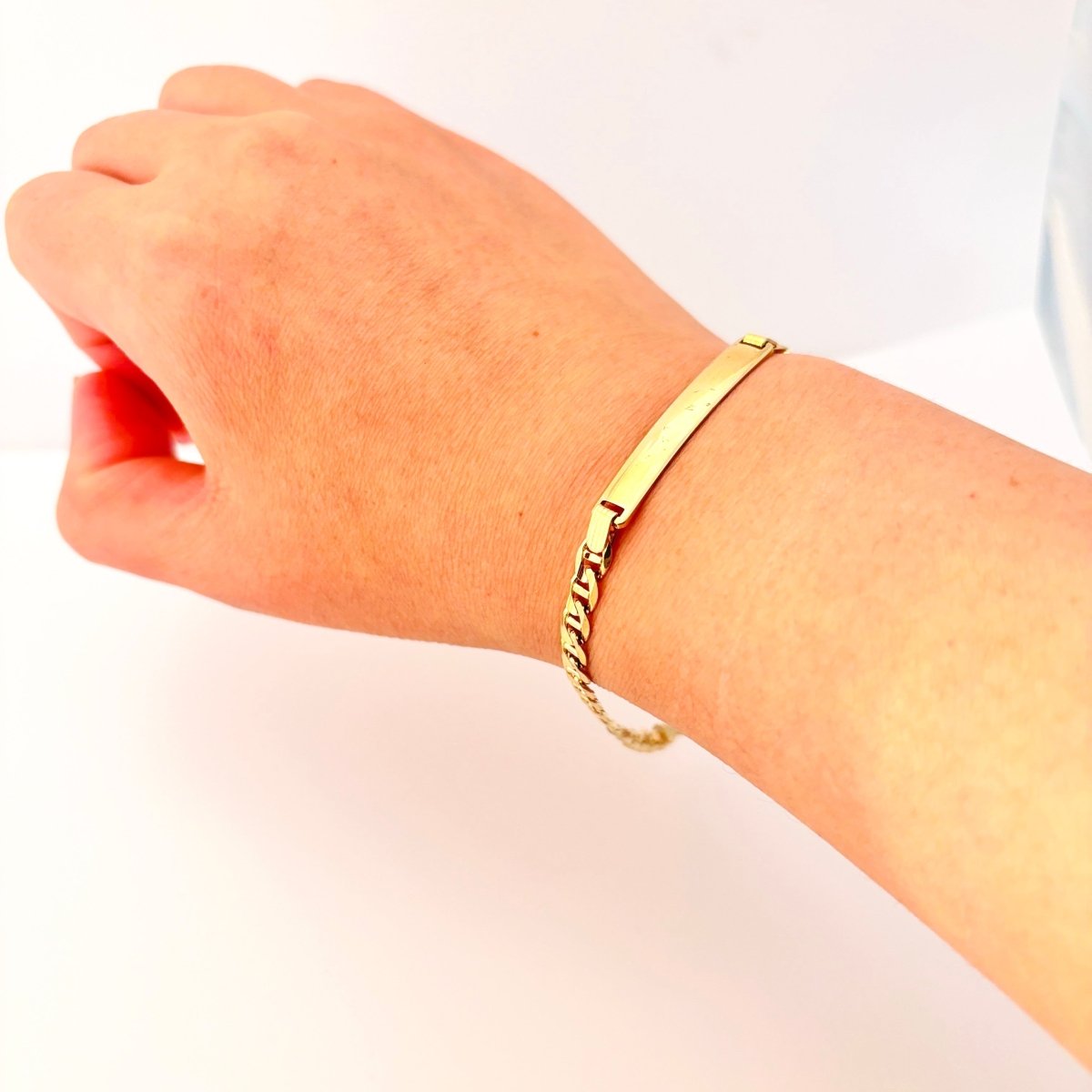 10k Yellow Gold Bracelet | 8.75