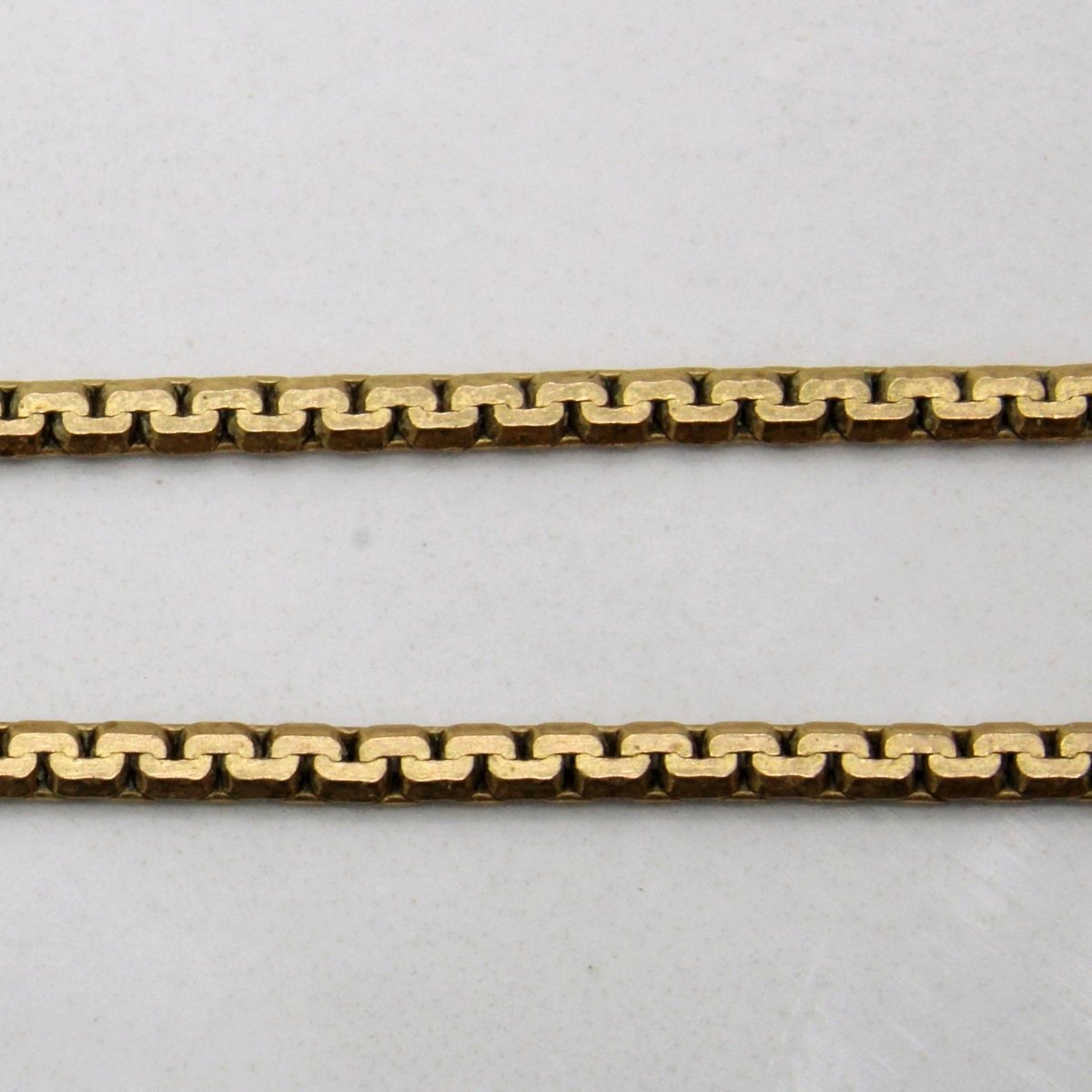 10k Yellow Gold C Link Chain | 18" | - 100 Ways