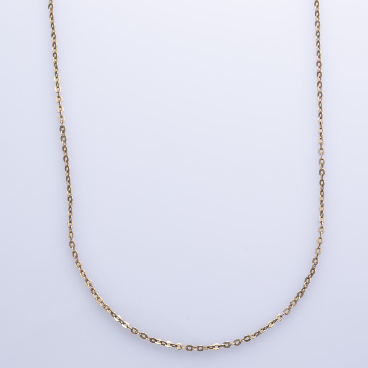10k Yellow Gold Cable Chain | 19" | - 100 Ways