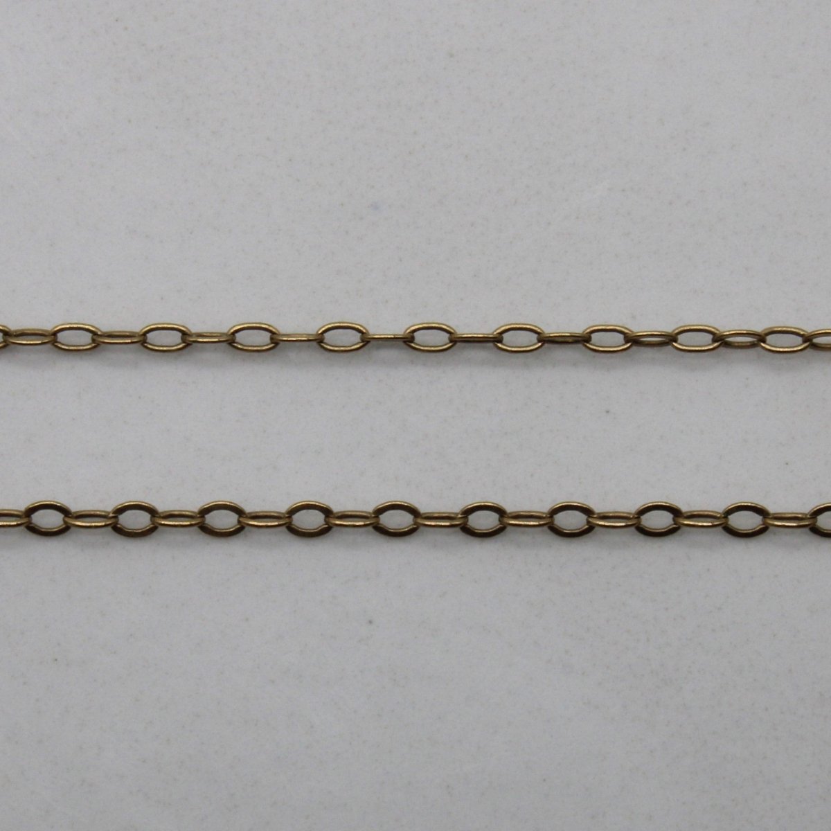 10k Yellow Gold Cable Chain | 21