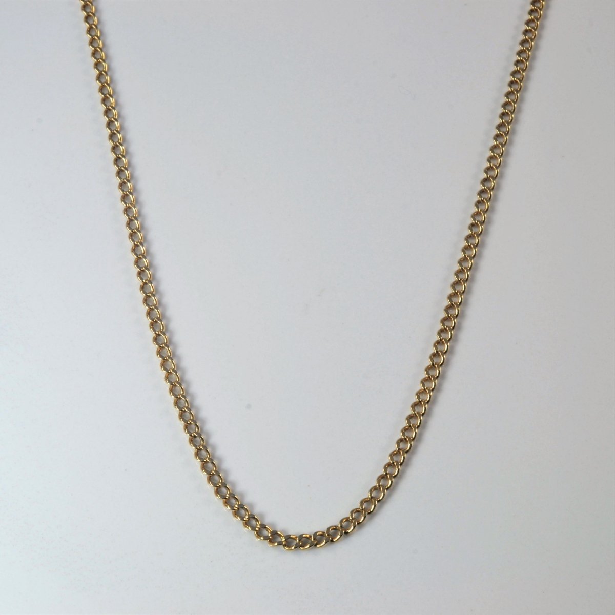 10k Yellow Gold Cable Chain | 24" | - 100 Ways