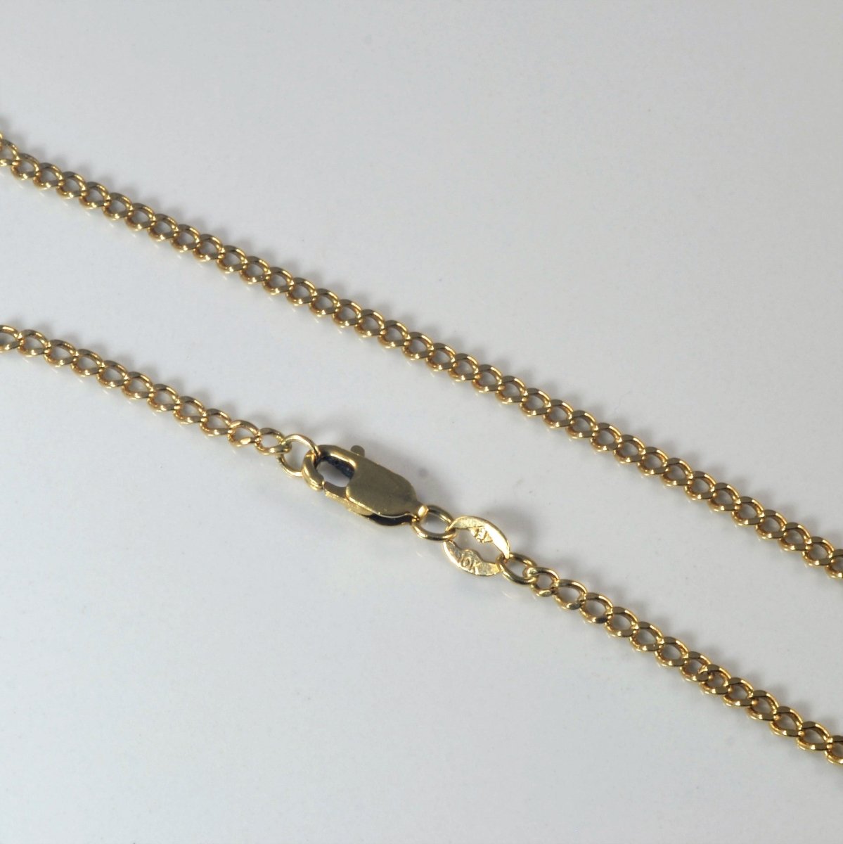 10k Yellow Gold Cable Chain | 24" | - 100 Ways