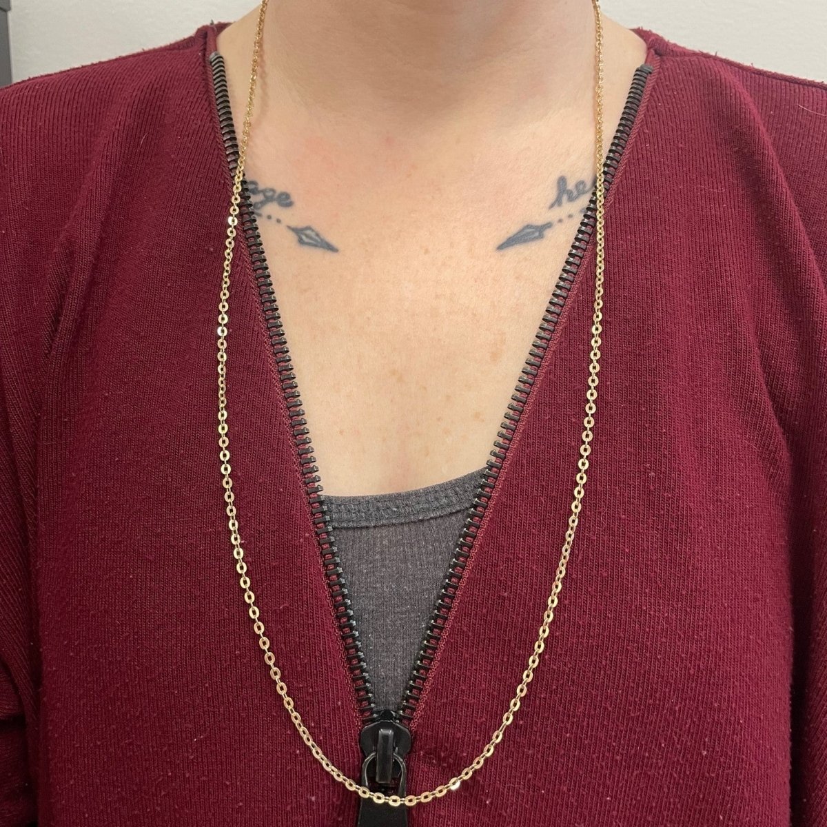 10k Yellow Gold Cable Chain | 28" | - 100 Ways