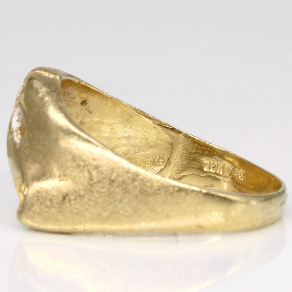 10k Yellow Gold Cat Ring | SZ 7.25 | - 100 Ways