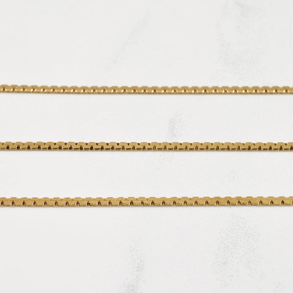 10k Yellow Gold Chain | 20