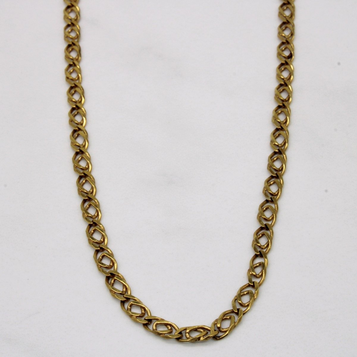 10k Yellow Gold Chain | 22" | - 100 Ways