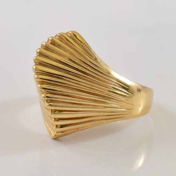 10k Yellow Gold Cocktail Ring | SZ 6 |