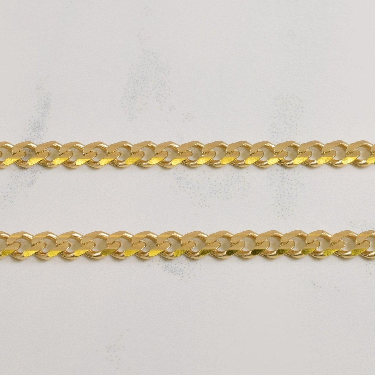 10k Yellow Gold Cuban Chain | 18" | - 100 Ways