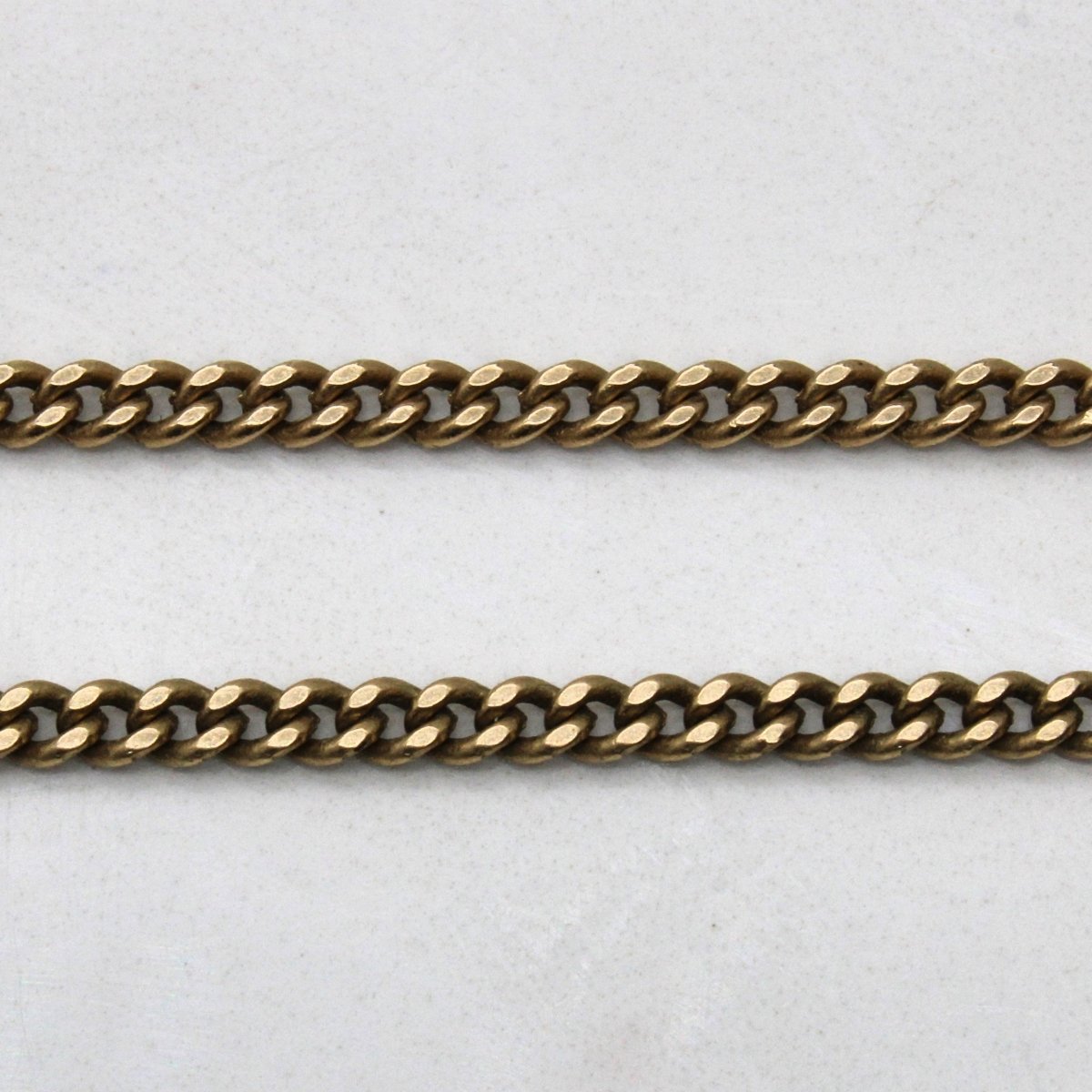 10k Yellow Gold Cuban Chain | 22" | - 100 Ways
