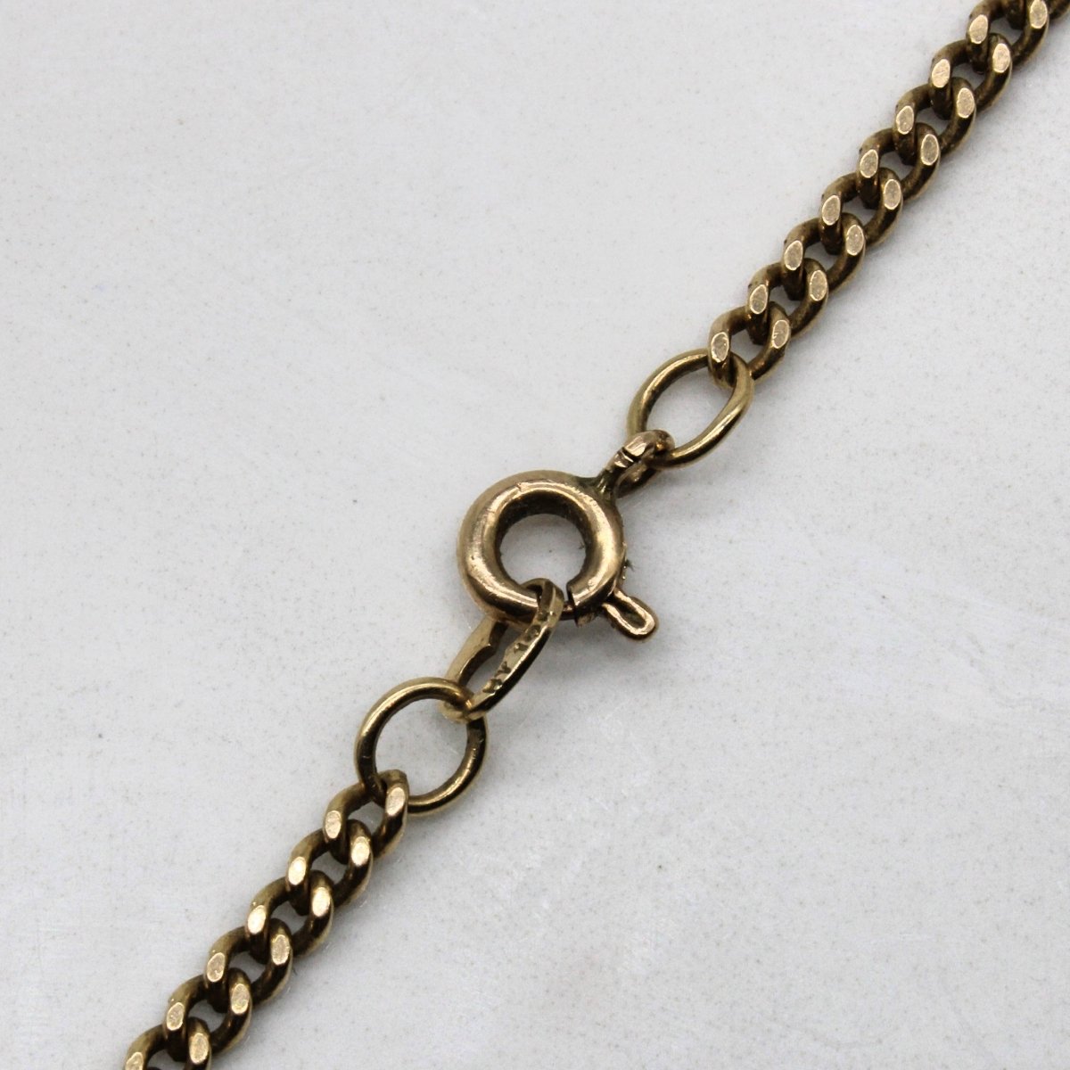 10k Yellow Gold Cuban Chain | 22" | - 100 Ways