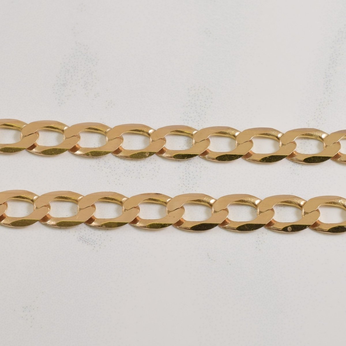 10k Yellow Gold Cuban Chain | 24" | - 100 Ways