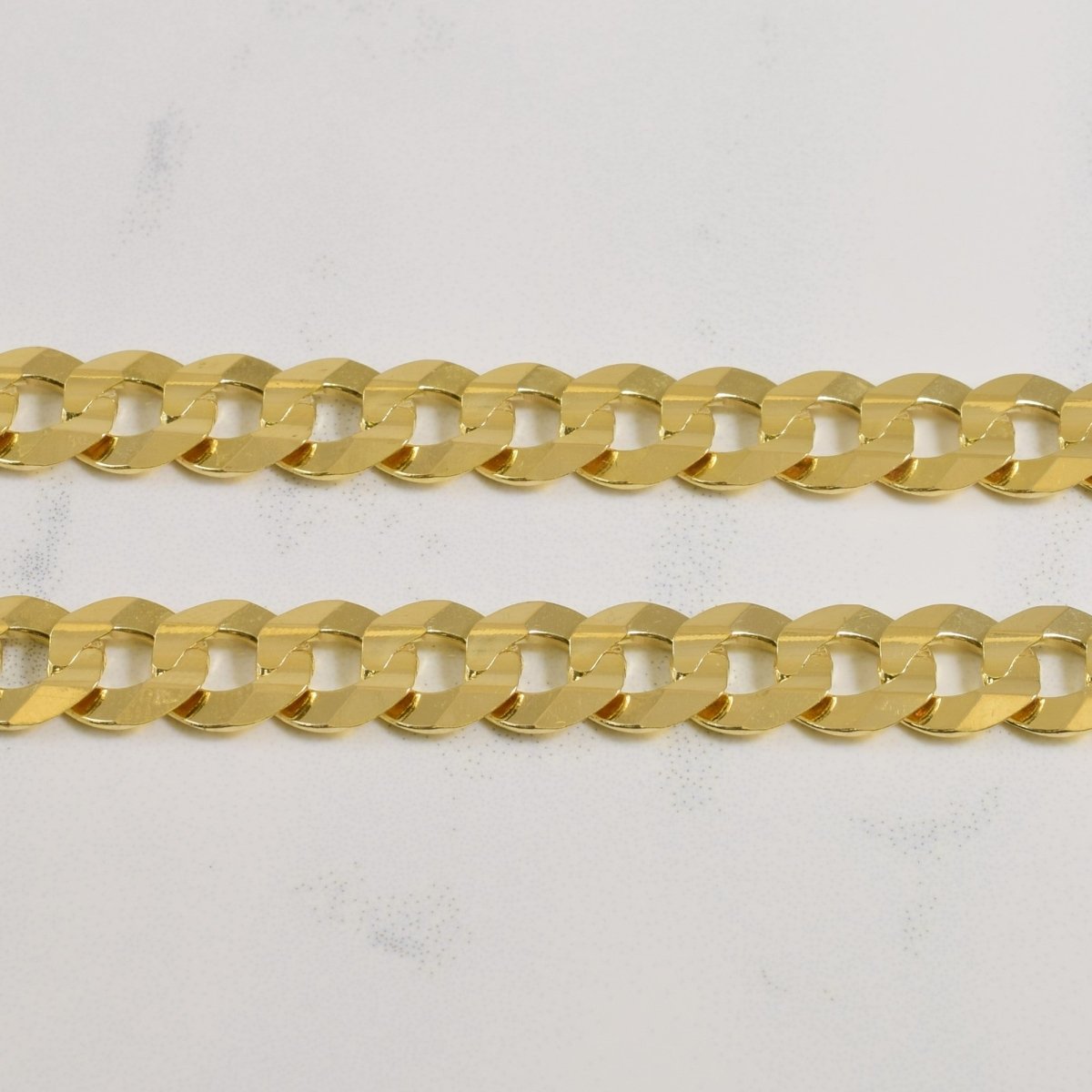 10k Yellow Gold Cuban Chain | 26" | - 100 Ways