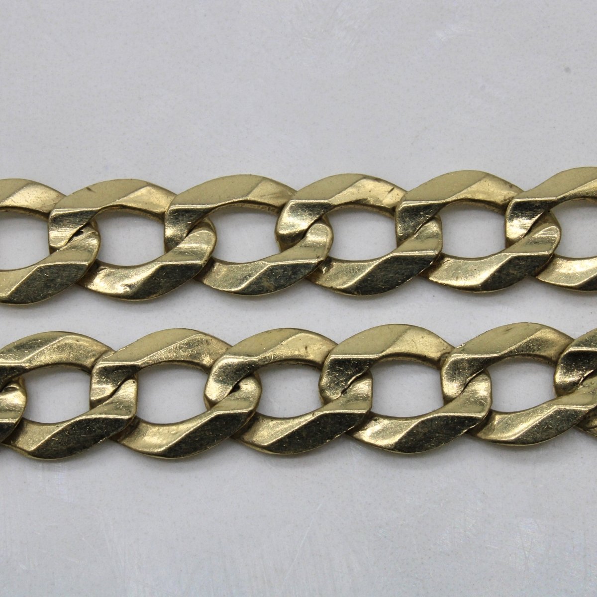 10k Yellow Gold Cuban Chain | 28" | - 100 Ways