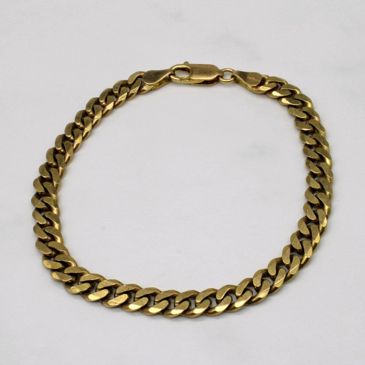 10k Yellow Gold Cuban Link Bracelet | 8" | - 100 Ways