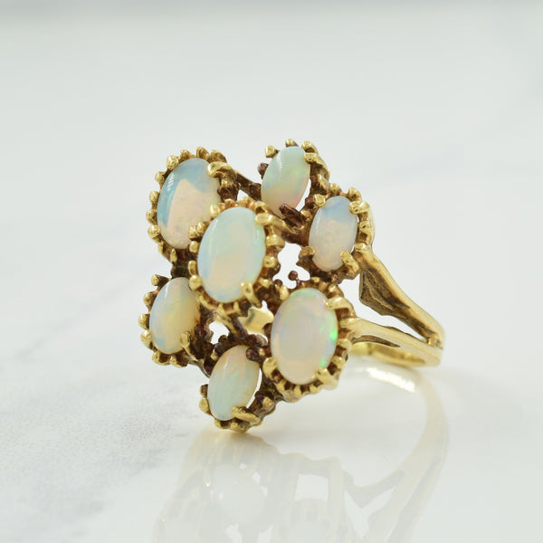 Opal Cocktail Ring | 1.35ctw | SZ 6.5 |