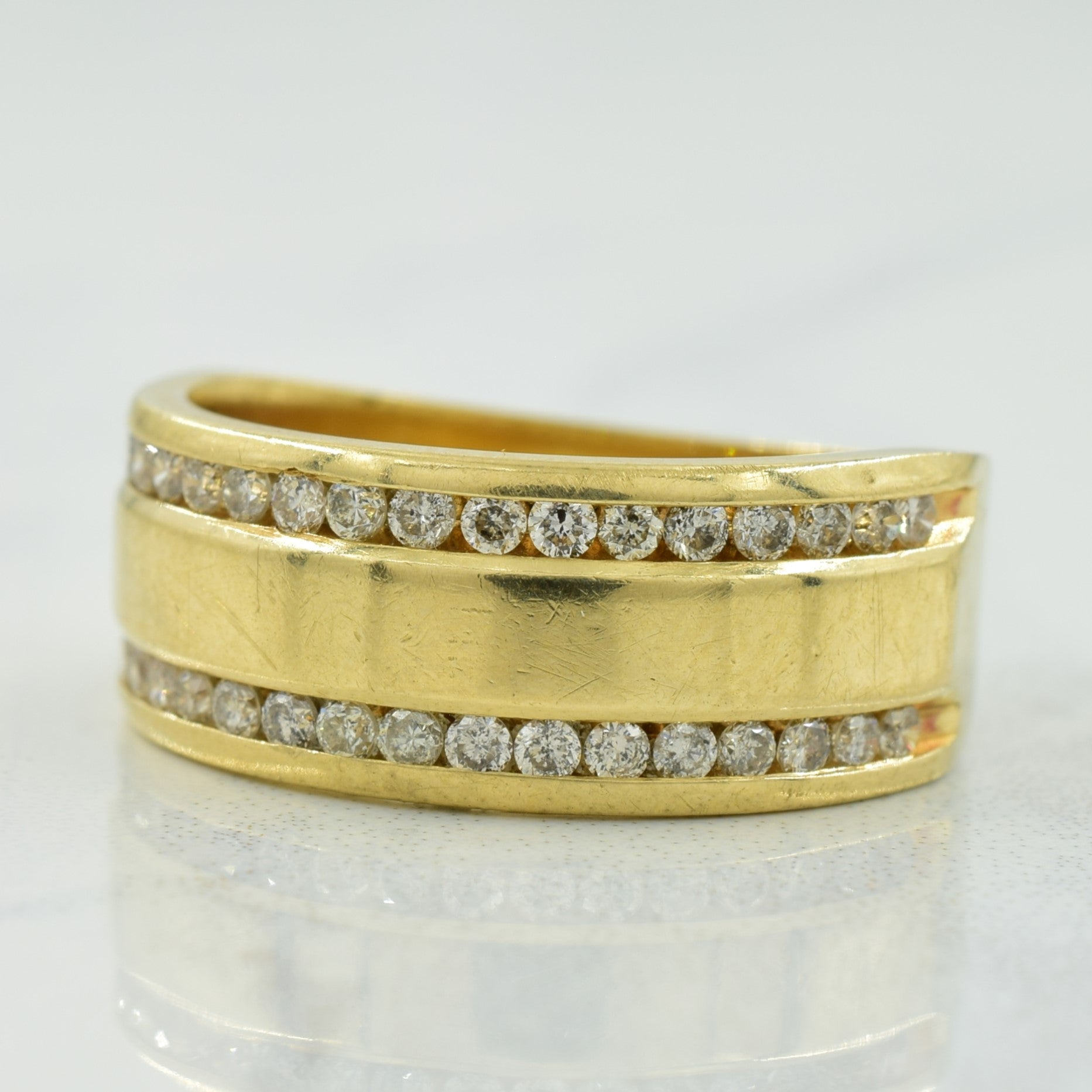 Channel Set Diamond Ring | 0.40ctw | SZ 6.75 |