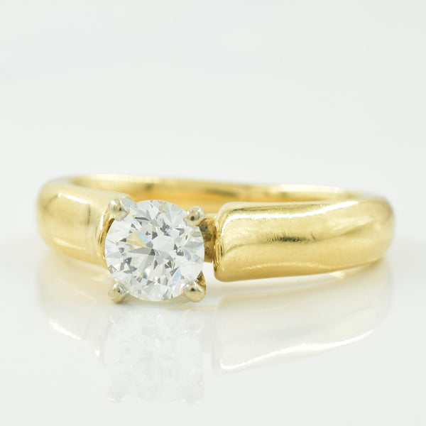 Solitaire Diamond Ring | 0.48ct | SZ 5 |