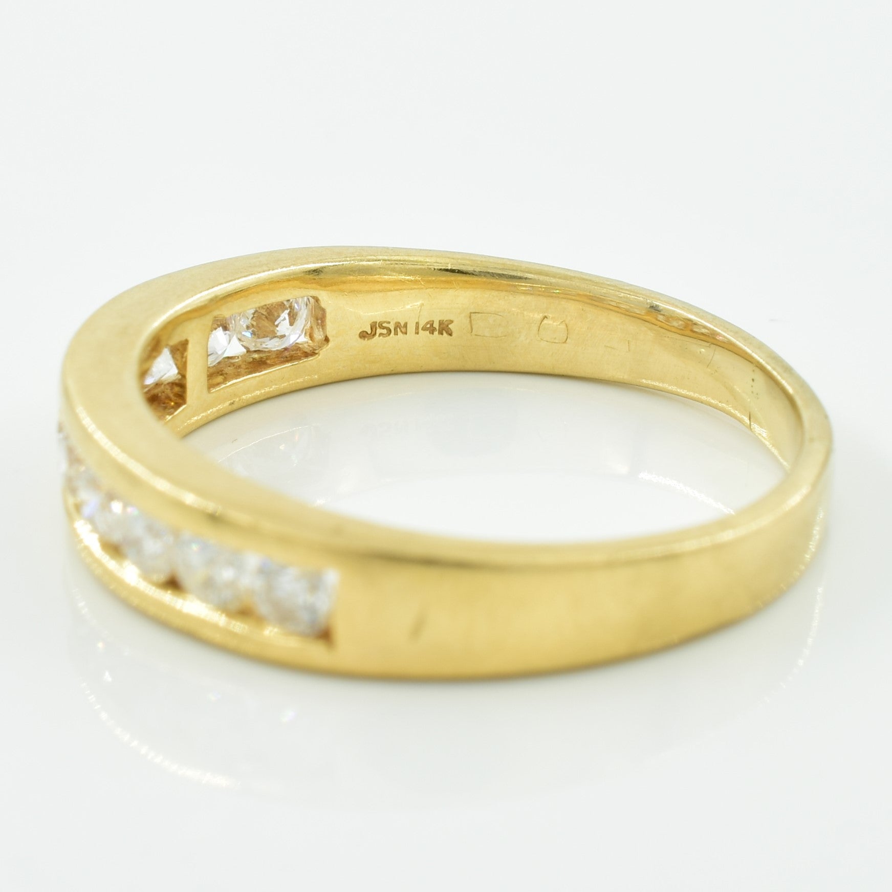 Channel Set Diamond Ring | 0.50ctw | SZ 8.5 |