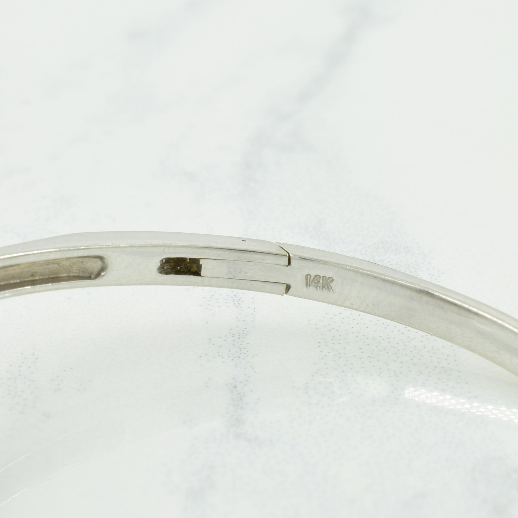 14k White Gold Diamond Bypass Bracelet | 0.48ctw | 7" |