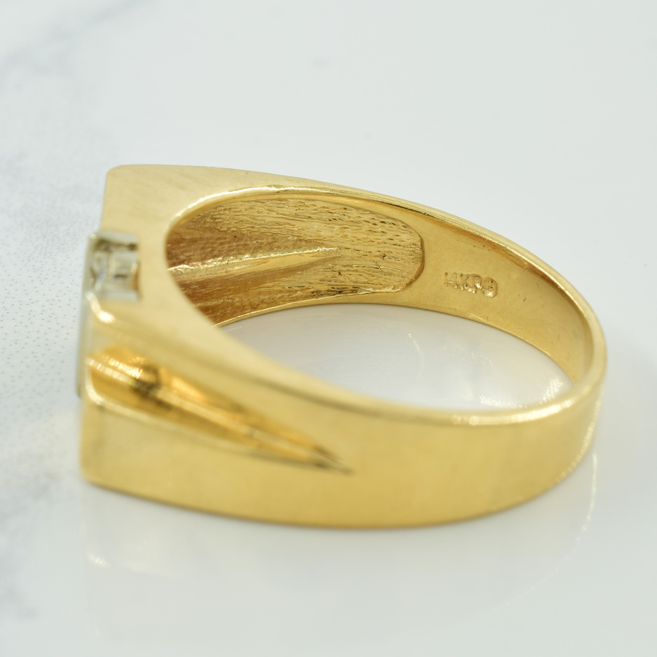 Diamond Row Ring | 0.12ctw | SZ 10 |