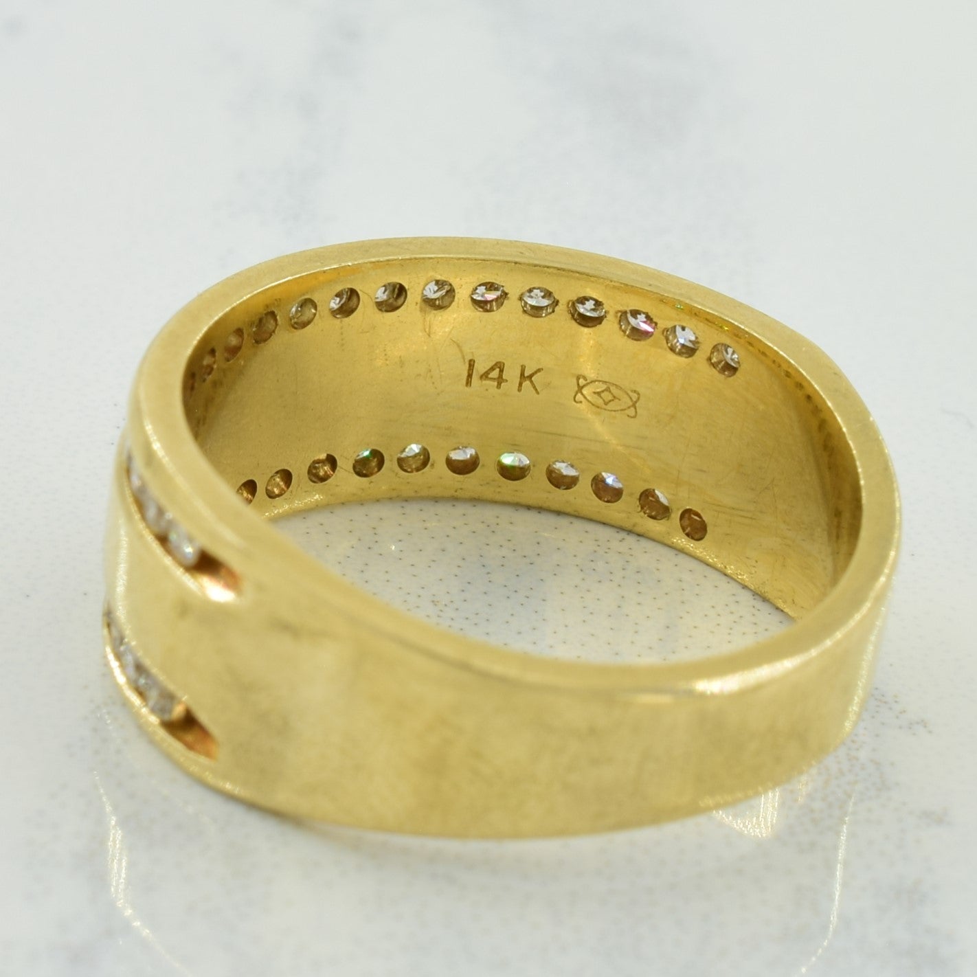 Channel Set Diamond Ring | 0.40ctw | SZ 6.75 |