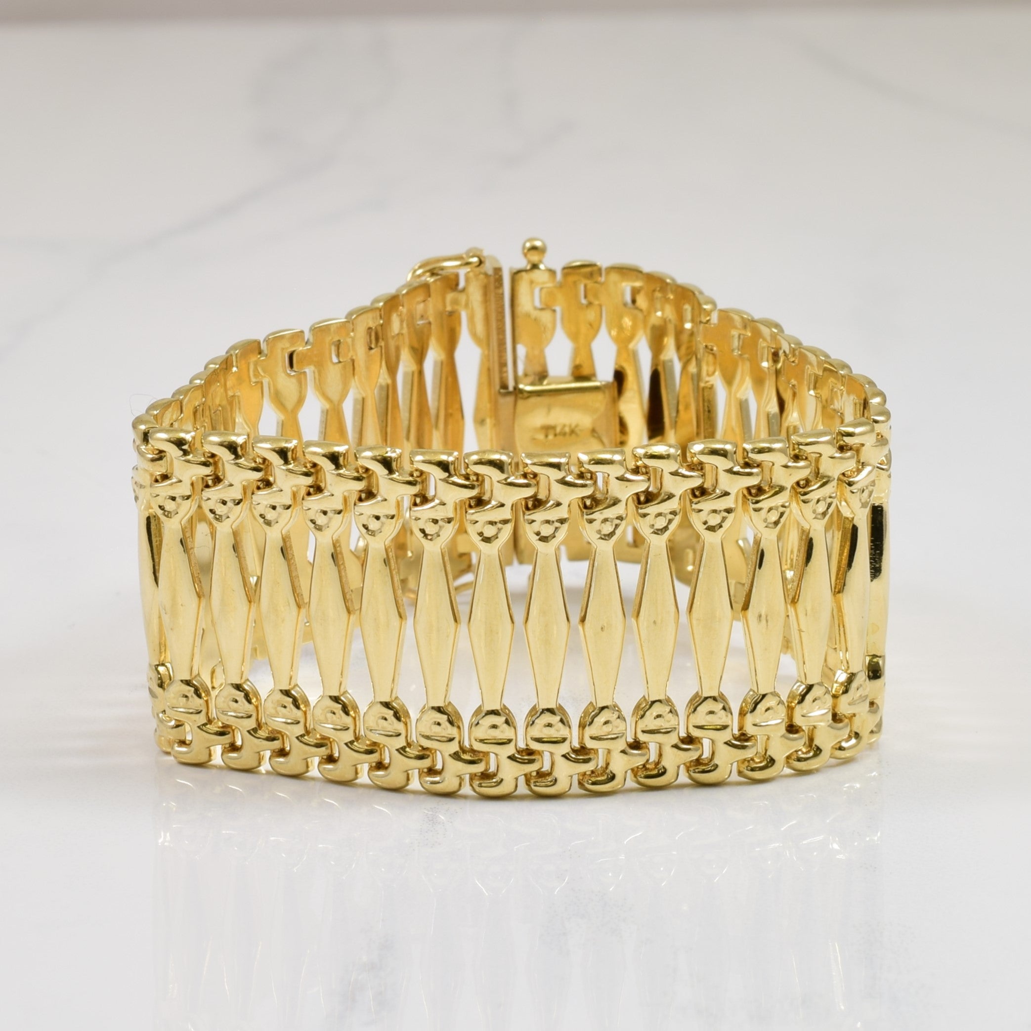 14k Yellow Gold Bracelet | 6" |