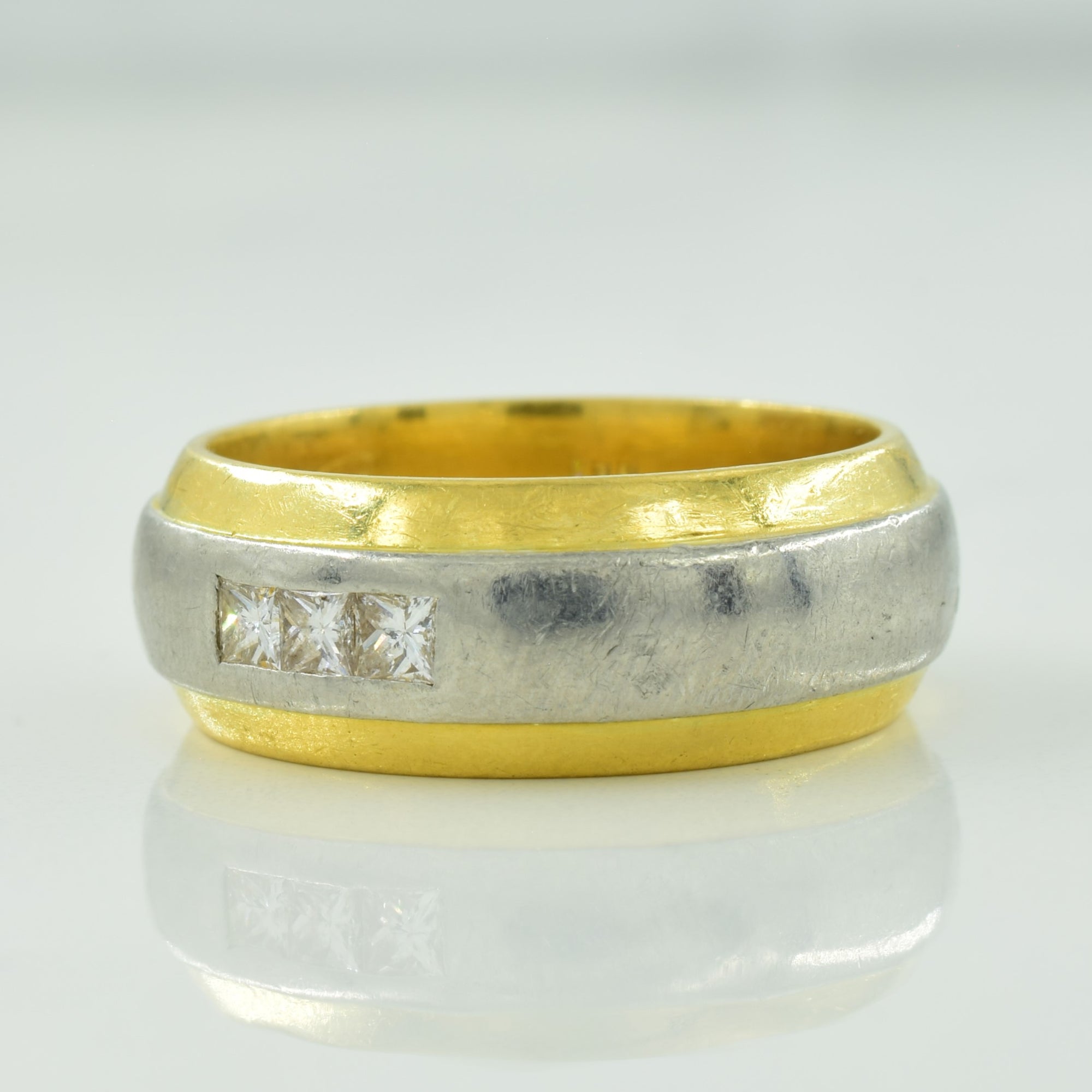 Vintage Three Stone Diamond Ring | 0.27ctw | SZ 10.25 |